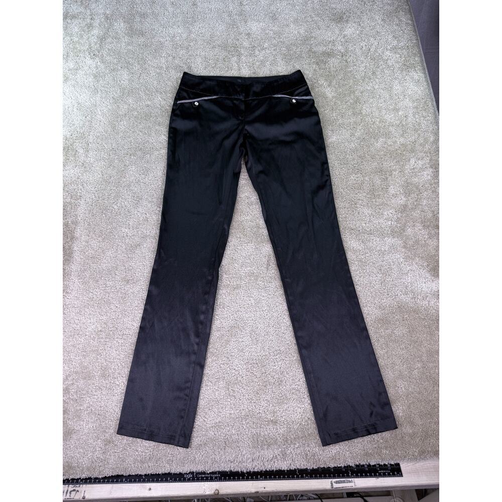 Body Central Juniors Womens Pants Size 3 Black Low Rise Stretch USA C254